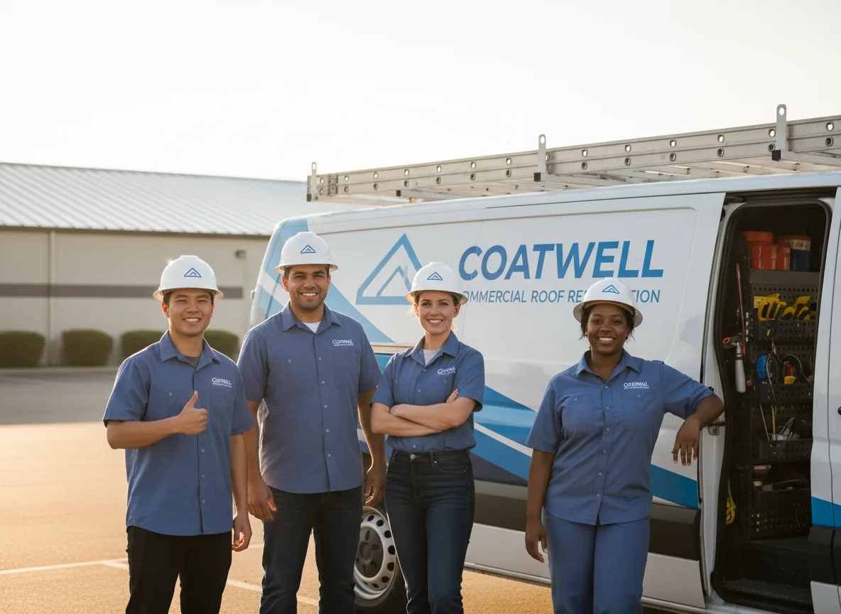 Commercial roof coating company in Milner, GA